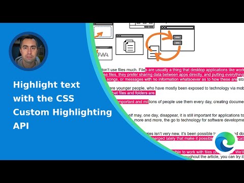 Highlight text on the web with the CSS Custom Highlighting API