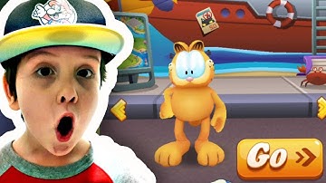 Garfield Rush 😻 Garfield Walkthrough Running Android/iOS Game HD ♥️ Garfield Rush Gameplay