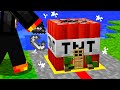 I Built EXPLOSIVE Tiny House Inside TNT In Minecraft!