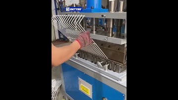 Sử dụng máy đột thủy lực gấp lưới chắn inox các pháp sư quá đỉnh