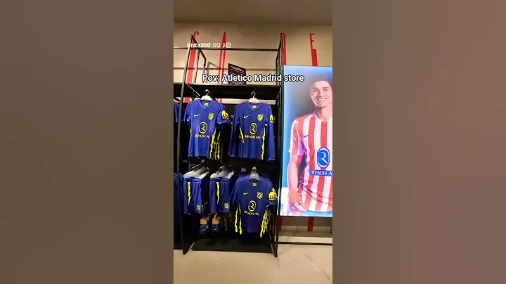 POV: Atletico Madrid official store 25-26 Jerseys revealed 😍⚽️ #atleticomadrid #laliga