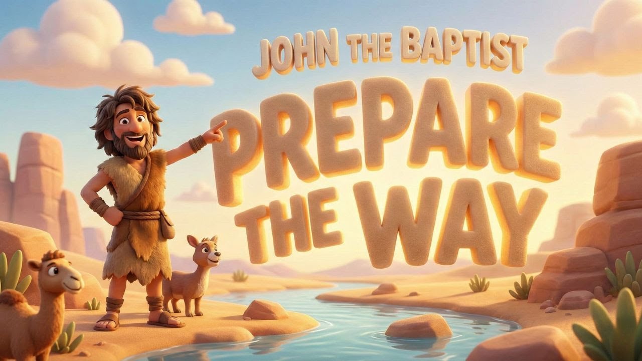 The Story of John the Baptist: The Voice in the Wilderness | Animated ...