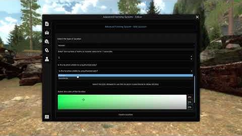 Advanced Farming System V1 - Showcase