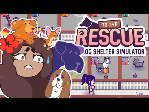 Struggling With a Stampede of STINKY Puppies?! 🐶 To The Rescue! Dog Shelter Simulator • #3
