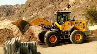 SDLG showall heavy the wheel Loader very good performance(3)