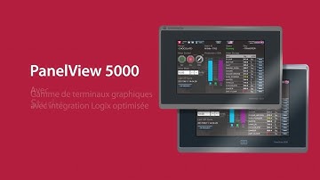 Vidéo de présentation de la gamme de terminaux graphiques PanelView 5000