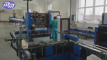 Fully automatic sugar cubes making machine MMS-14F 665 gr. boxes, cube sugar machine