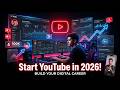 How to Start a Successful YouTube Channel in 2026 (Complete Beginner Guide to Grow Fast & Get Views)