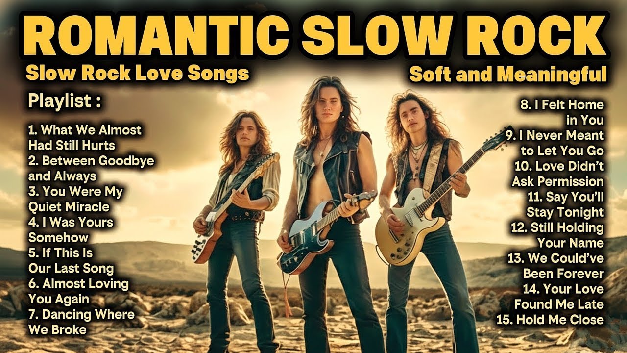 Romantic Slow Rock Collection ️ Songs That Touch the Soul Playlist 2026 ...