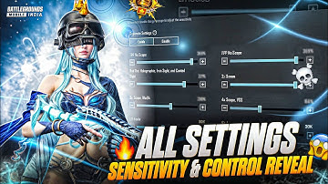 BEST SETTINGS AND SENSITIVITY FOR BGMI 4.1 UPDATE! | EDGEV4 BEST CLUTCHES!