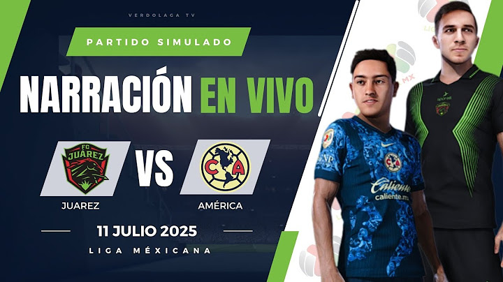 🔴 AMÉRICA Y JUÁREZ EMPATAN EN LA PRIMERA FECHA DE LA LIGA MX / PARTIDO SIMULADO PES 2025