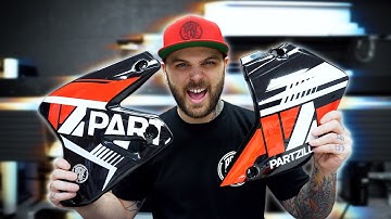 My First Time Printing Dirt Bike Graphics!