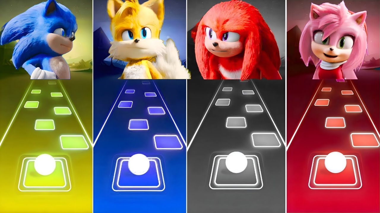 🔴 Sonic SUPER 😱 OTHER HEDGEHOG 3 Tiles Hop 🎯 Cedm rush 🟢 #114