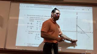 Algebra Module 1 Lesson 20: Equations With Two Variables