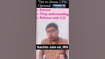 Tips to choose optional  MUST WATCH!! #upscmotivation #upscresult #upsc4u #civilservicesexam #IAS