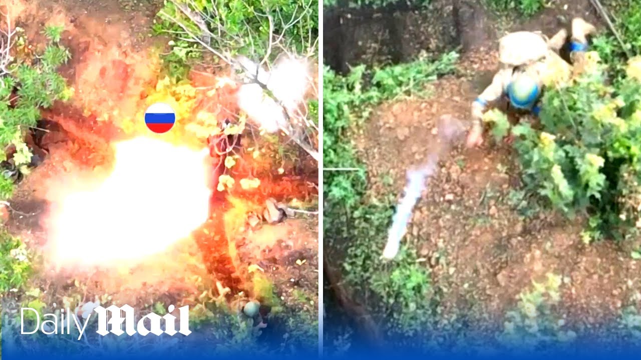 Ukraine soldiers capture Russian trenches in grenade fight near Bakhmut