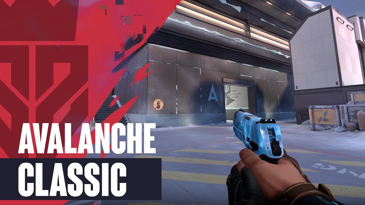 Avalanche Classic Skin Showcase [4K] - Valorant Avalanche Skins