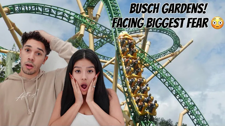 ANTHONY OVERCOMES HIS BIGGEST FEAR at BUSCH GARDENS!