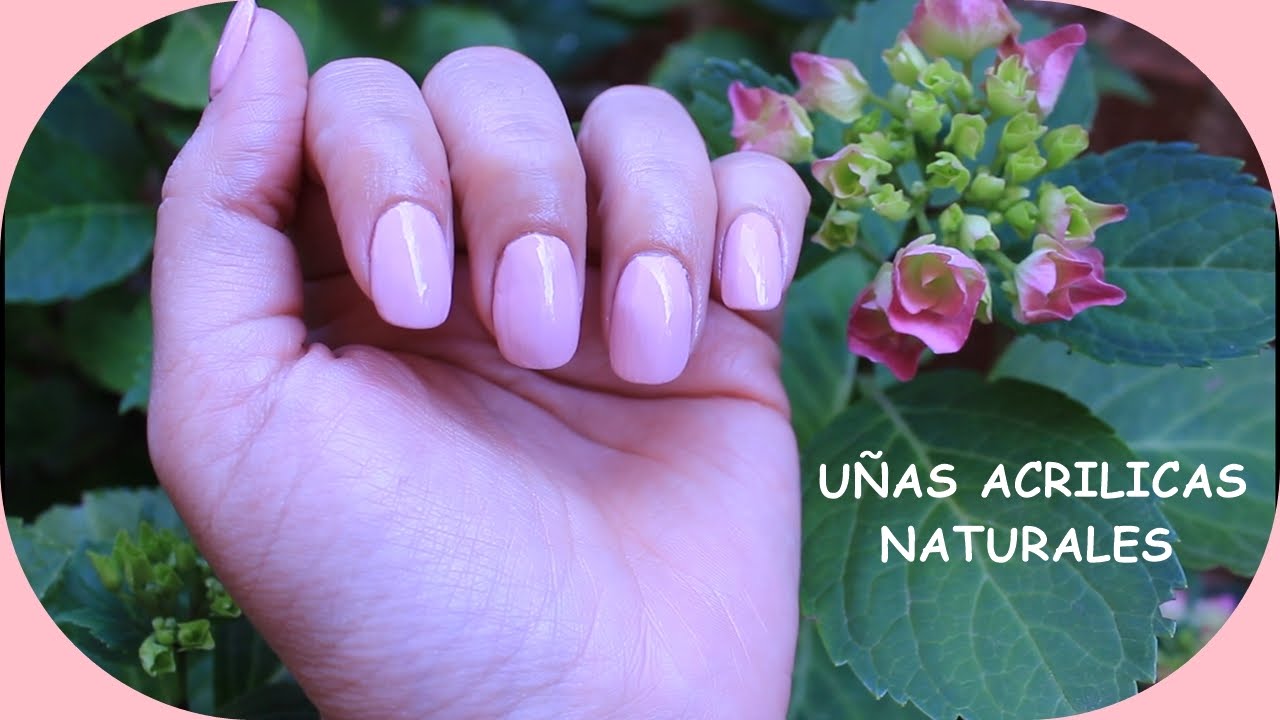 UÑAS ACRILICAS NATURALES/ SIN TIPS / SIN LAMPARA UV - thptnganamst.edu.vn