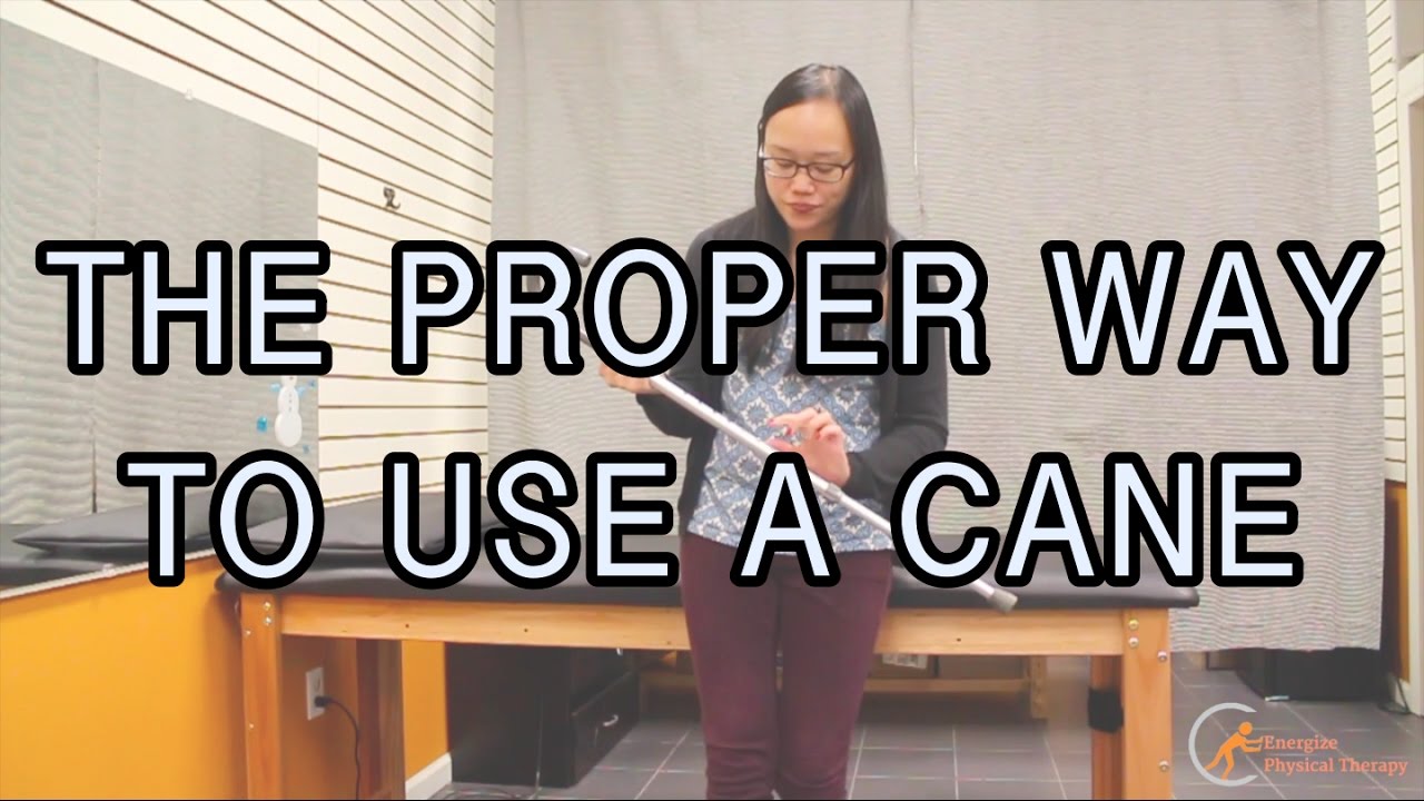 How To Use A Cane: The Proper Way | EPT - YouTube