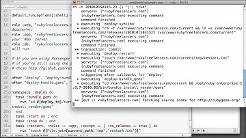Basic Deployment with Capistrano