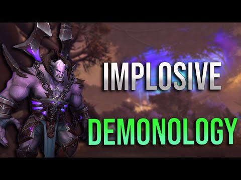 Testing Implosive Potential Demonology with FTS/Dreadlash Build in +18 Mists of Tirna Scithe!