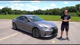 Does Lexus have MORE WORK to do with the 2019 RC350 F-Sport?