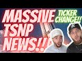 TSNP TICKER CHANGE! (HUMBL PAY) BREAKING NEWS!!