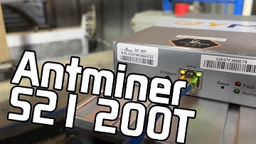 The most worth buying Bitcoin mining machine from Bitmain: Antminer S21 200T