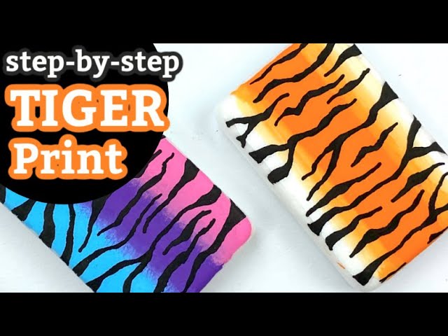 How to paint TIGER STRIPES