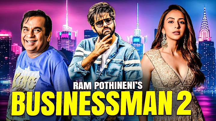 BUSINESSMAN 2 | RAM POTHINENI | Full Movie | New (2025) Released South Indian Movie Dubbed in Hindi
