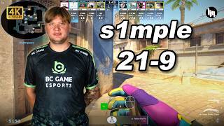 🔥s1mple (21-9) SoloQ | avg 3.2K ELO | Mirage POV | Aug 24, 2026