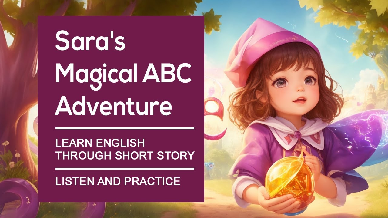 Sara's Magical ABC Adventure | Learn English - Listen and Practice