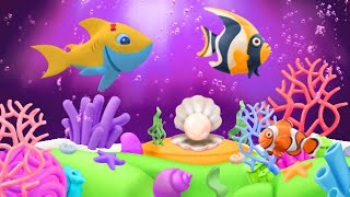 Baby Lullaby. Soothing fishes 🐟 Aquarium 🐟 Baby sleep music 💤
