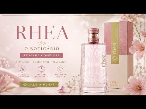 Rhea - O Boticário ( Resenha) perfumes femininos bons e baratos