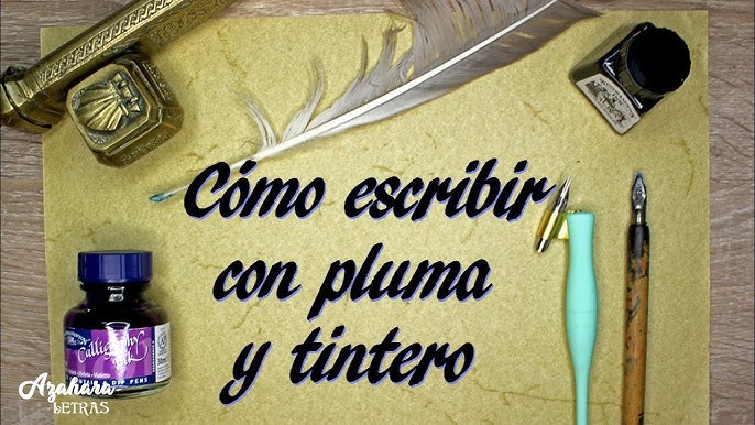 Cómo hacer una pluma fuente con una pluma de ave: 9 Pasos