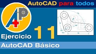 AutoCAD Básico  Ejercicio 11