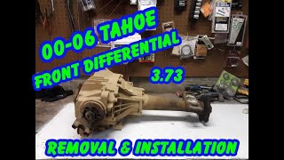 0006 Chevy Tahoe Front Differential Removal & Installation