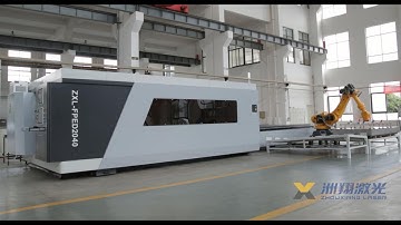 Wuxi Zhouxiang - Fiber laser cutting machine with Loading and unloading robot
