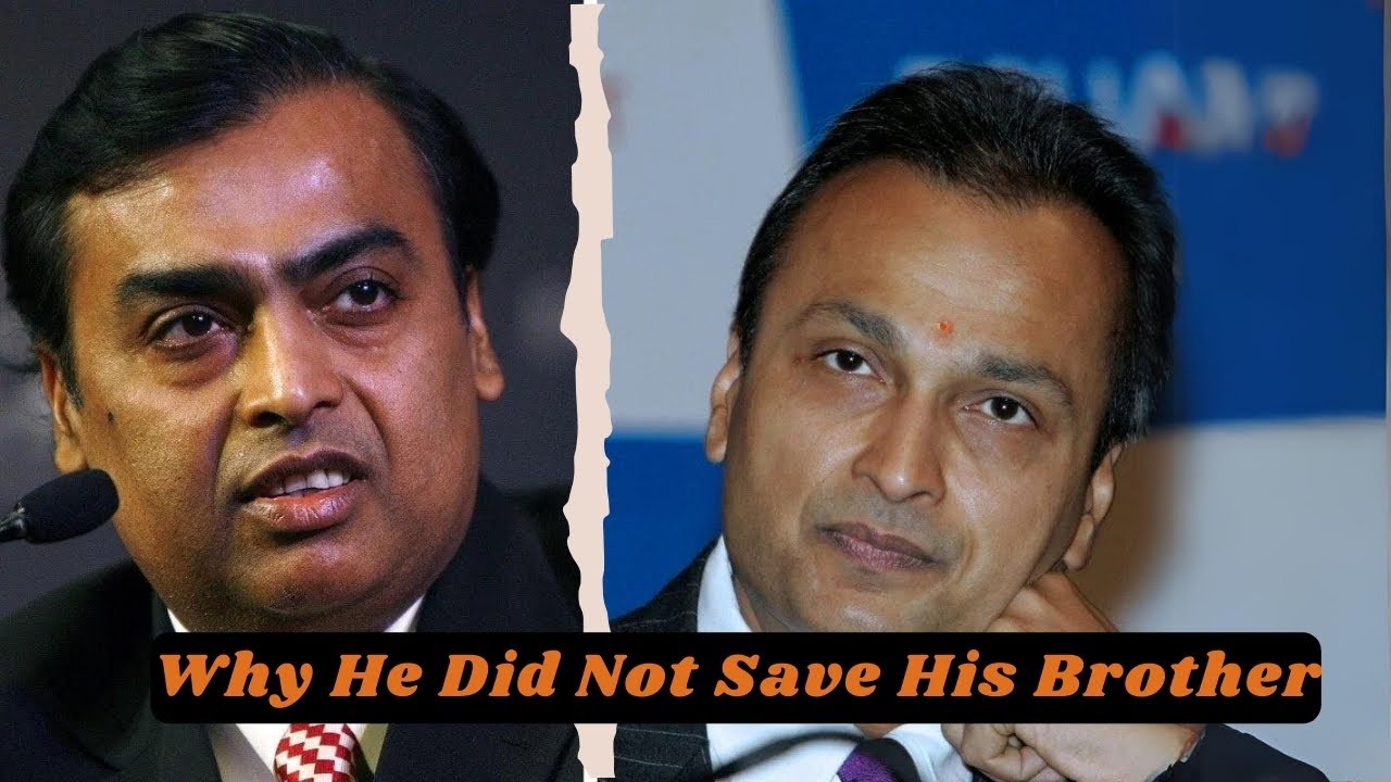 The Story of Mukesh Ambani's Brother: How Anil Ambani Fell from the Top?