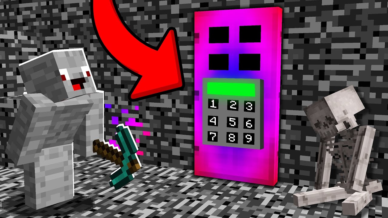 Die Shade Tür ist PASSWORT Gesichert Troll 🤣 in Minecraft LUCKY BLOCK BEDWARS