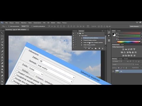 Wideo: Jak dodać znak wodny w Photoshopie cs6?