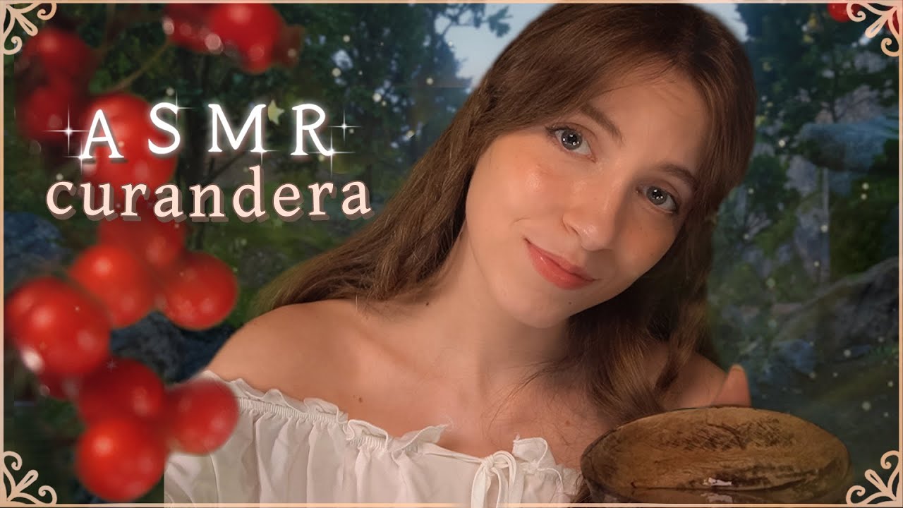 ASMR curandera medieval en el bosque 🌿❤️ atención personal ❤️🌲 [Roleplay ESP]