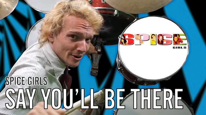 Say You'll Be There Drums version - Drums performance video thumbnail