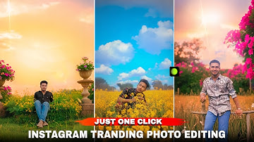 Tranding Instagram New Photo Editing | Background Change Using Hypic AI 2024