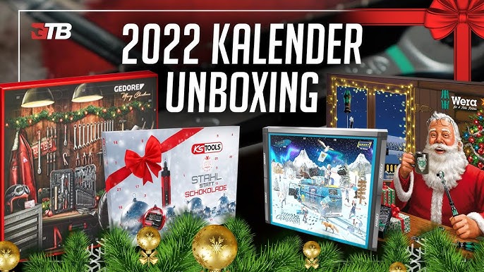 Un-boxing Wera 2021 advent calendar - YouTube