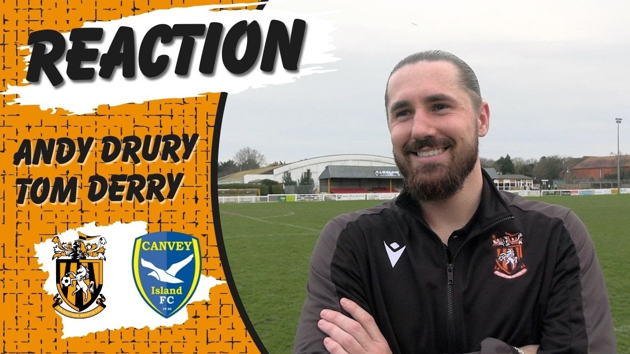 Reaction | Andy Drury & Tom Derry | Folkestone Invicta 1-0 Canvey Island