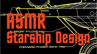ASMR Starship Design (pointing, tracing, page turning, soft speaking) screenshot 4