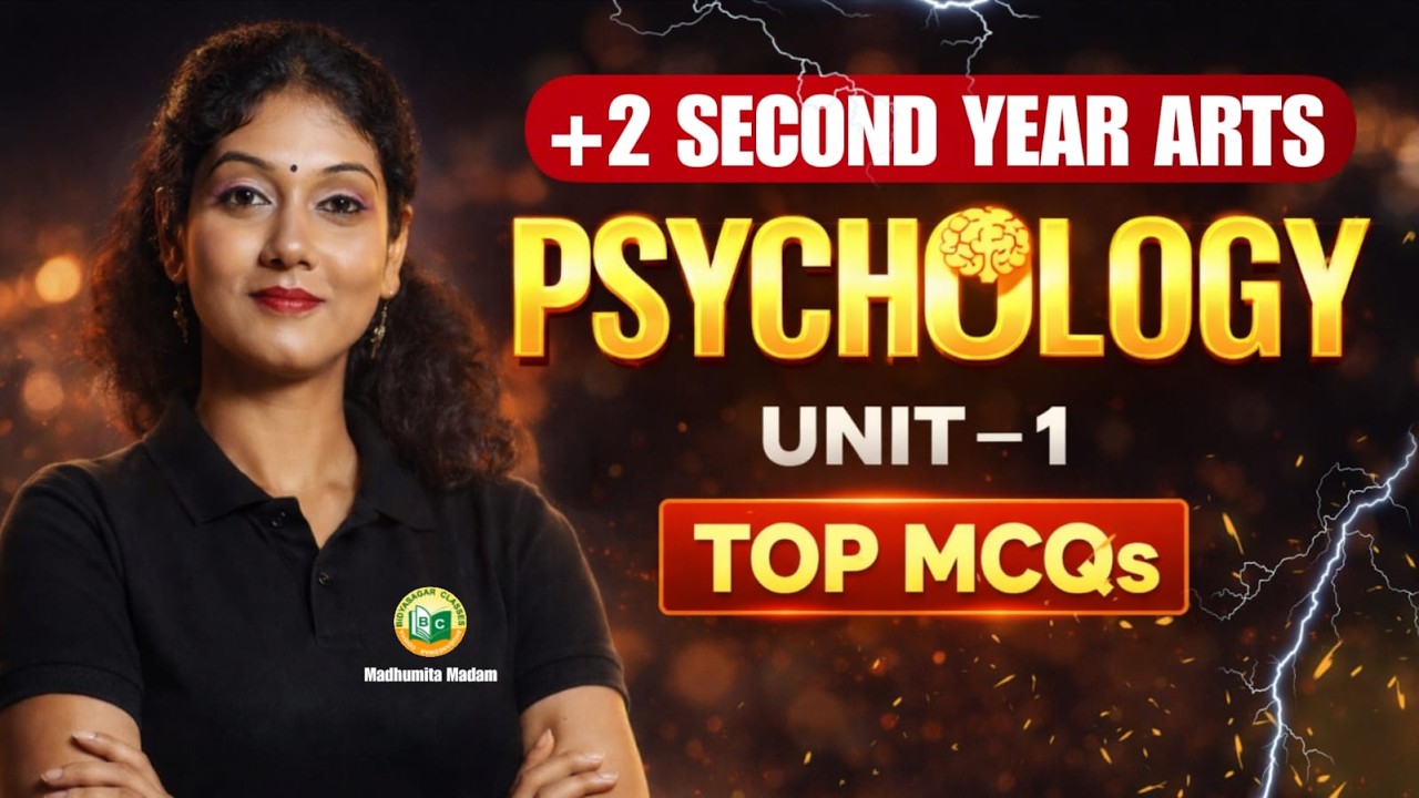 +2 Psychology Unit-1 Top MCQs | CHSE 2nd Year Arts 2026 | Most Important Questions #chse2026