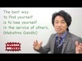 第14回：ガンジーの名言で英語を学べ！